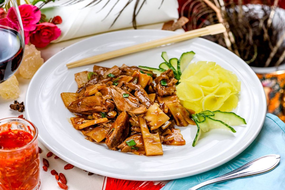 Pulpe de Rață cu Bambus